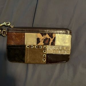 Coach wristlet